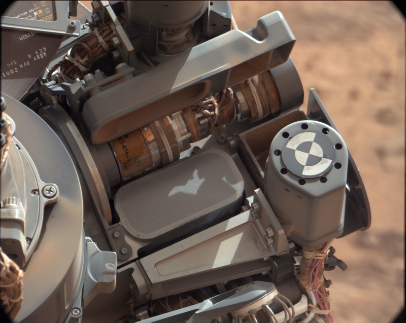 Illustration for article titled 8 Places Where the Curiosity Rover Left Drill Holes on Mars